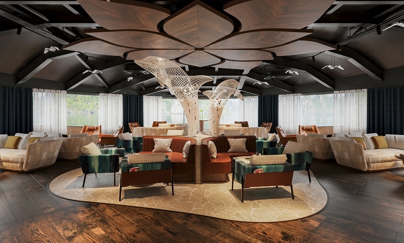 Du thuyền Hạ Long 1 ngày sang trọng nhất Vịnh 5 6 sao - Dolphin Cruise